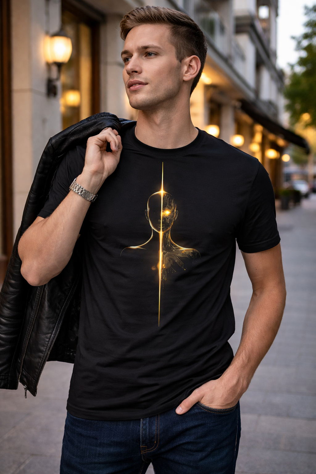 T-shirt Unisexe épais Nirmata : L'art au quotidien