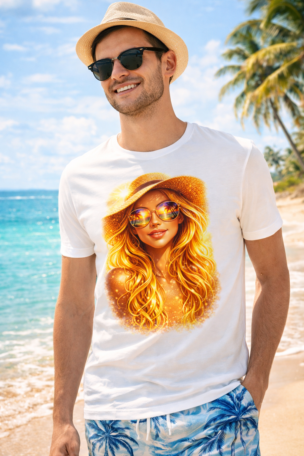 T-shirt Unisexe épais - Vivez vos Vacances d'Été
