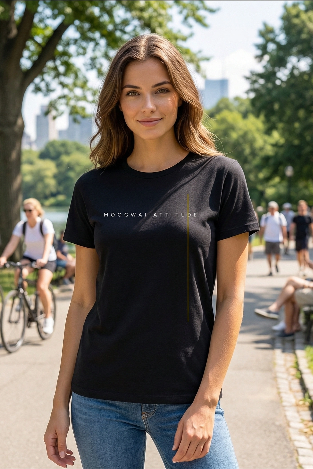 T-shirt Unisexe épais Moogwai Attitude : Affichez votre style !