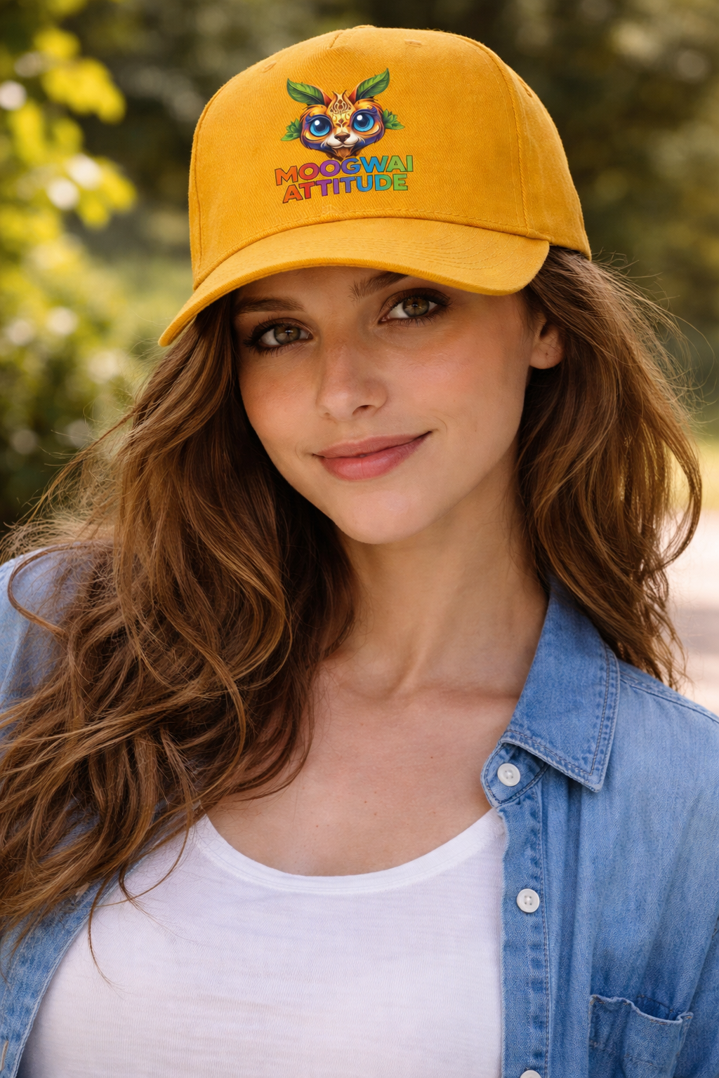 Casquette 100% recyclée avec logo Moogwai Attitude