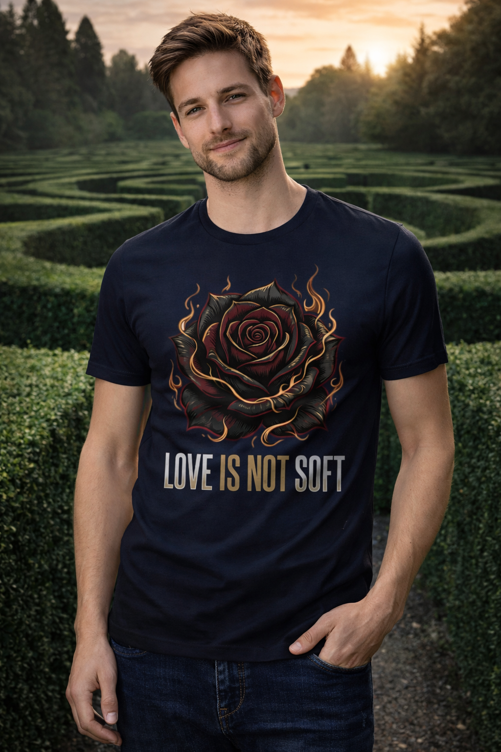 T-shirt Unisexe épais Spécial Saint-Valentin