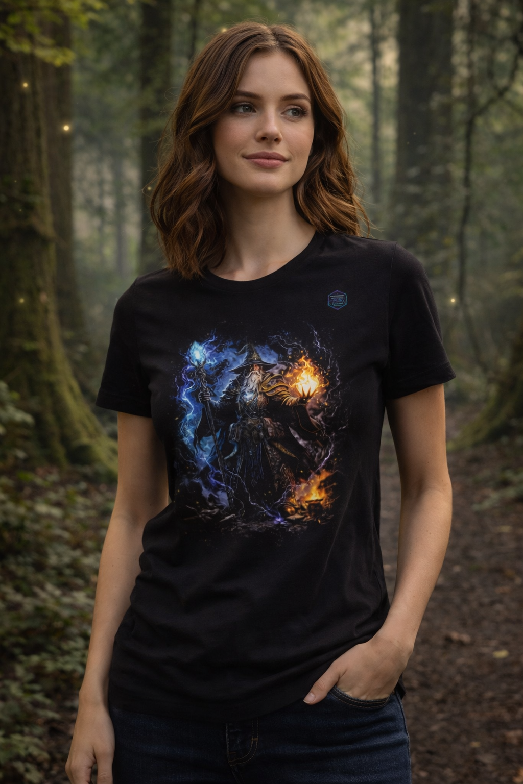 T-shirt Unisexe épais Magicien