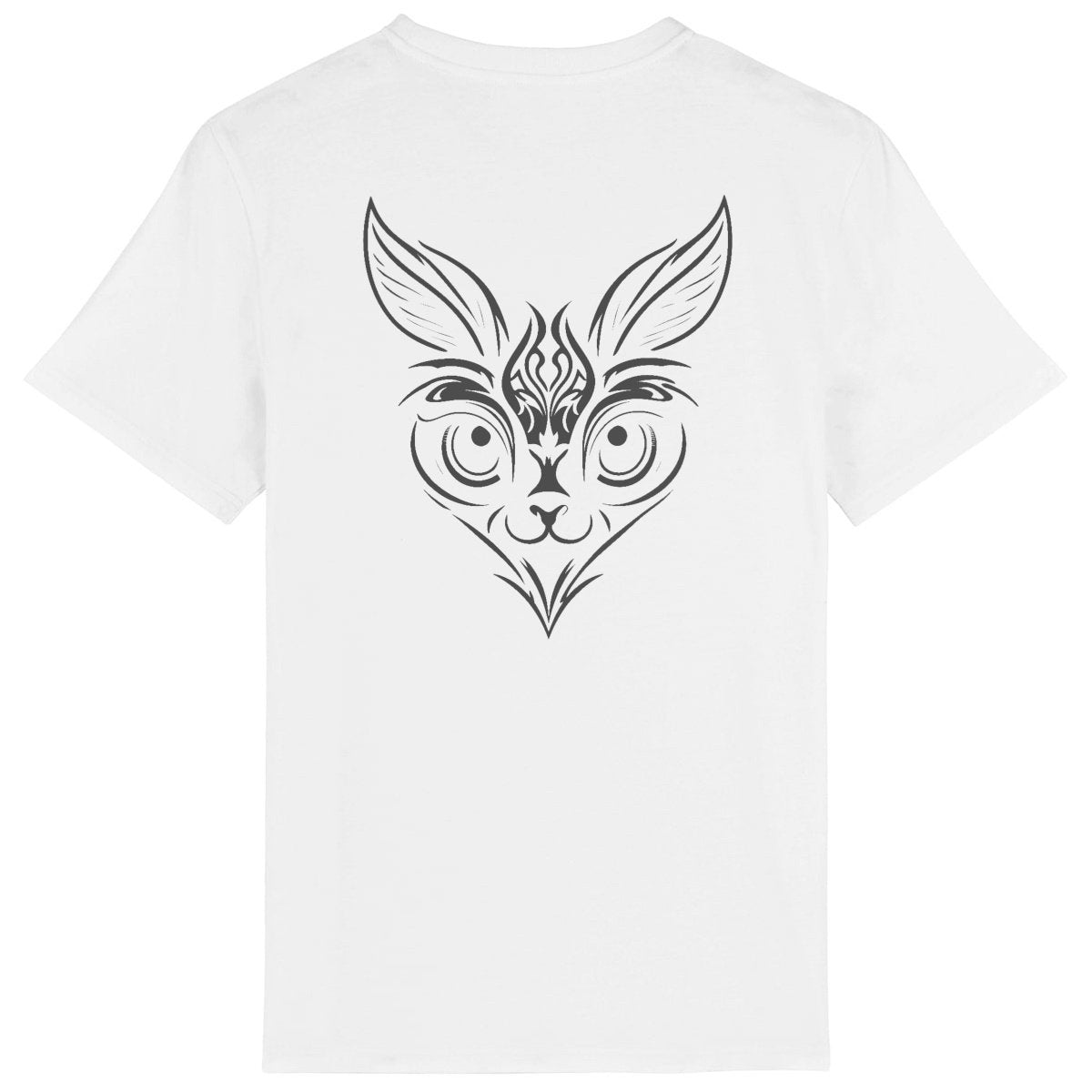 T-shirt Unisexe épais - Logo stylizé Moogwai Attitude Premium Blanc - dos_0