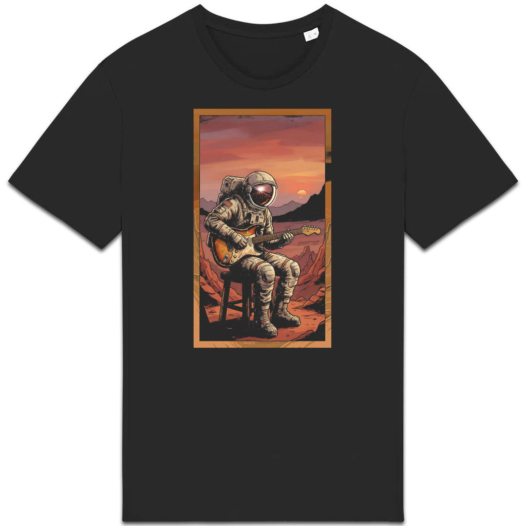 T-shirt Unisexe épais - Blues sur la planète rouge - face_0