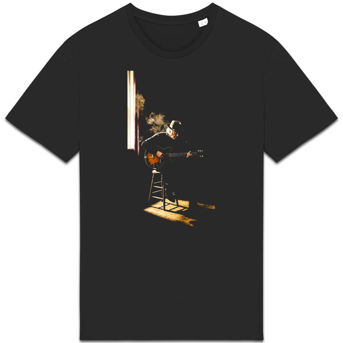 T-shirt Unisexe épais - Plongez dans l'univers du blues enfumé - face_0