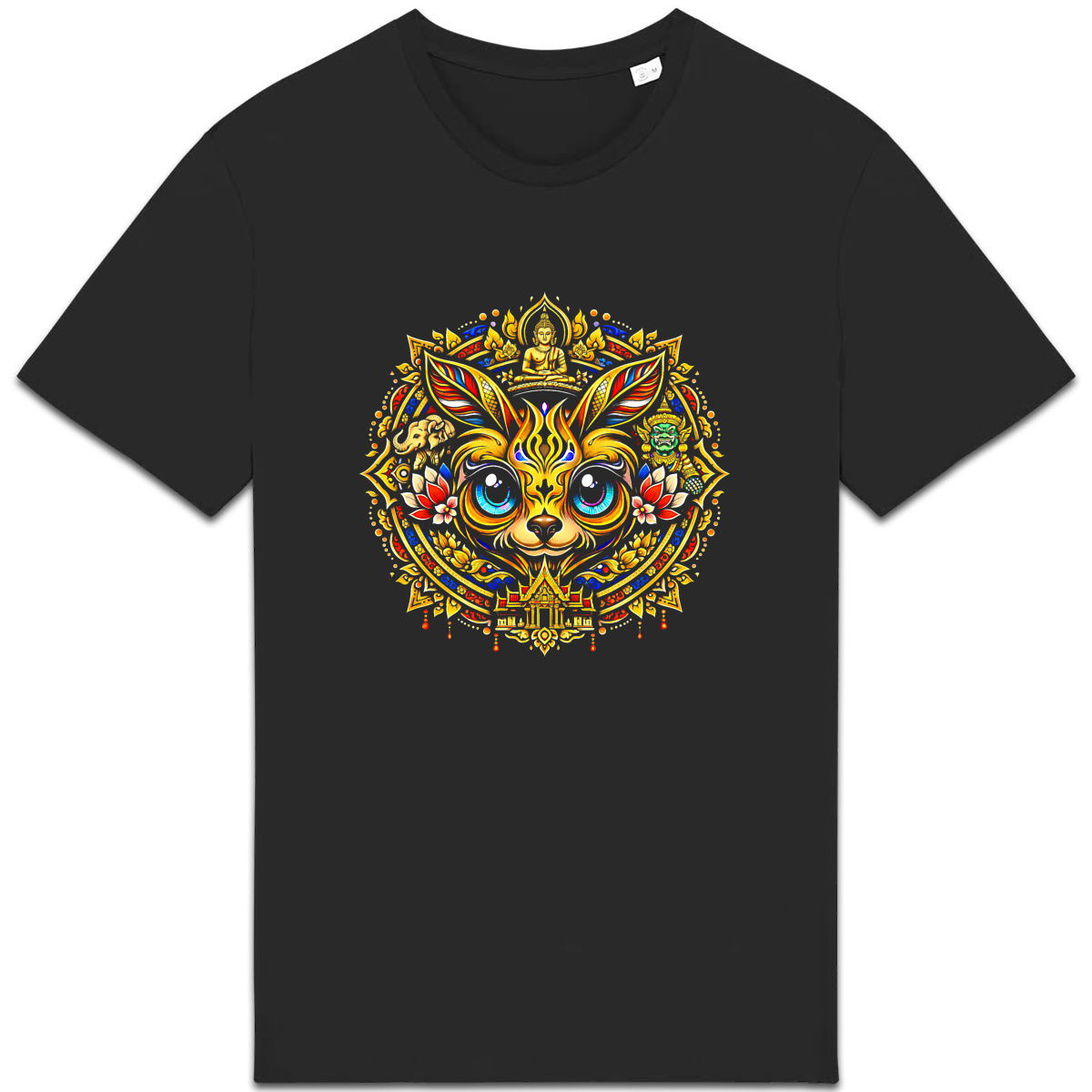 T-shirt Unisexe épais Moogwai du monde: Thaïlande - face_0