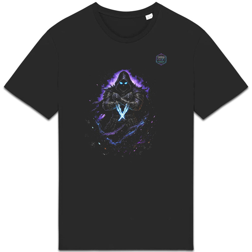 T-shirt Unisexe épais - Plongez dans l'ombre de l'assassin - face_0
