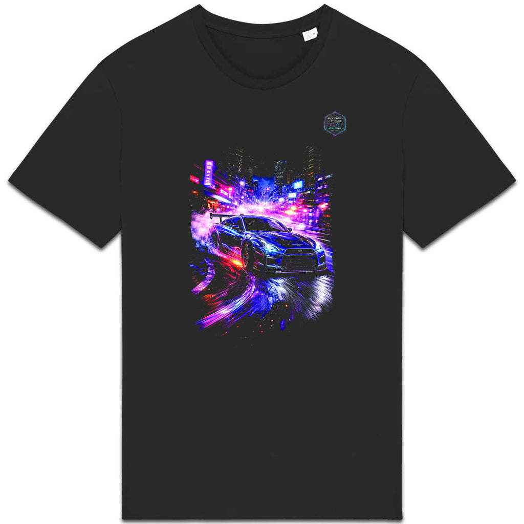 T-shirt Unisexe épais Drift Racing : Vivez la vitesse ! - face_0