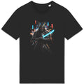 T-shirt Unisexe épais Cyber Samouraï dans Neo Tokyo - face_0