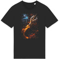 T-shirt Unisexe épais - L'art du pinceau numérique - face_0