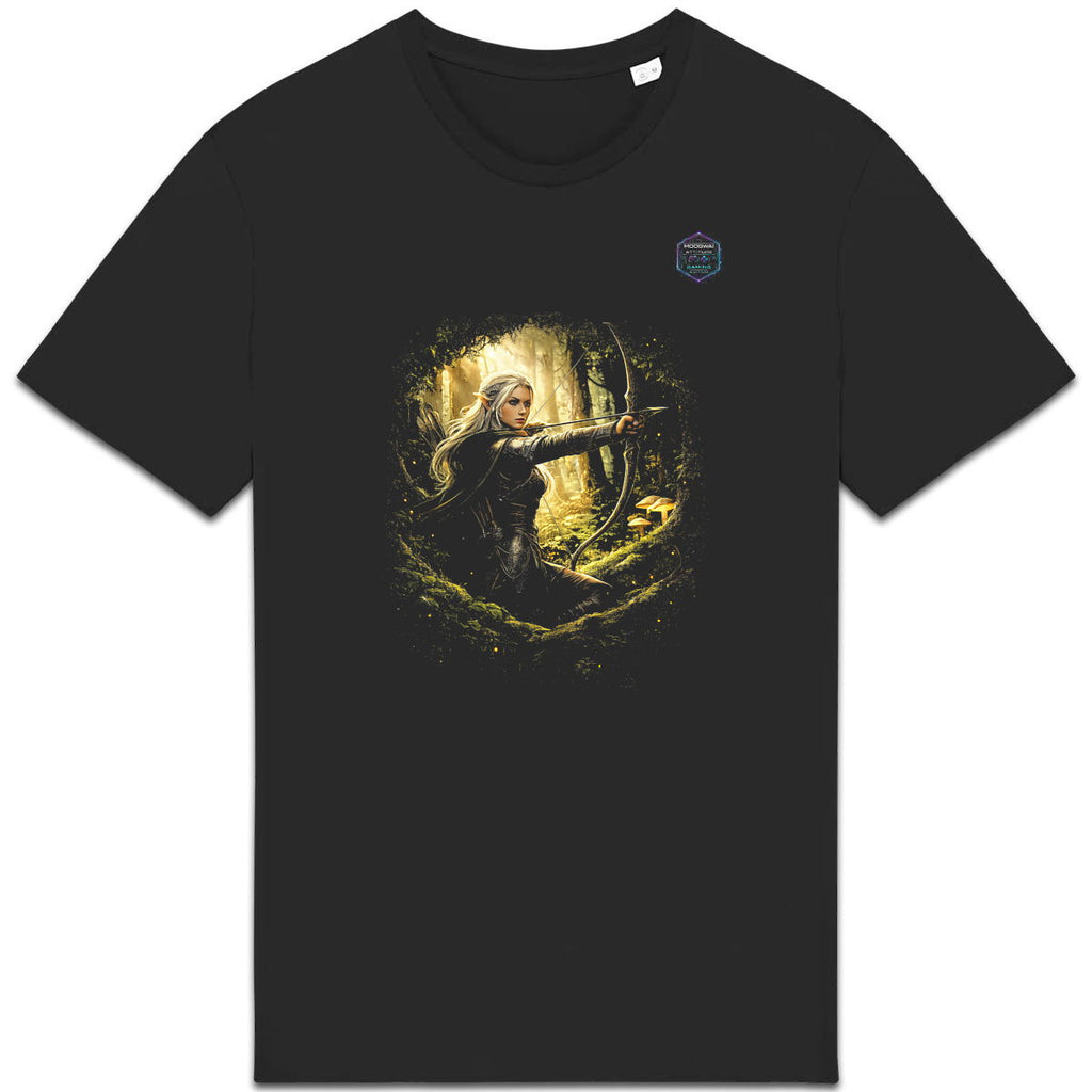 T-shirt Unisexe épais Elfe : Un Voyage dans l'Imaginaire - face_0