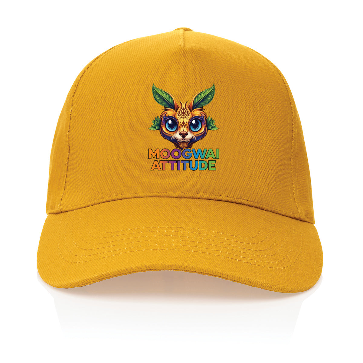 Casquette 100% recyclée avec logo Moogwai Attitude - face_0