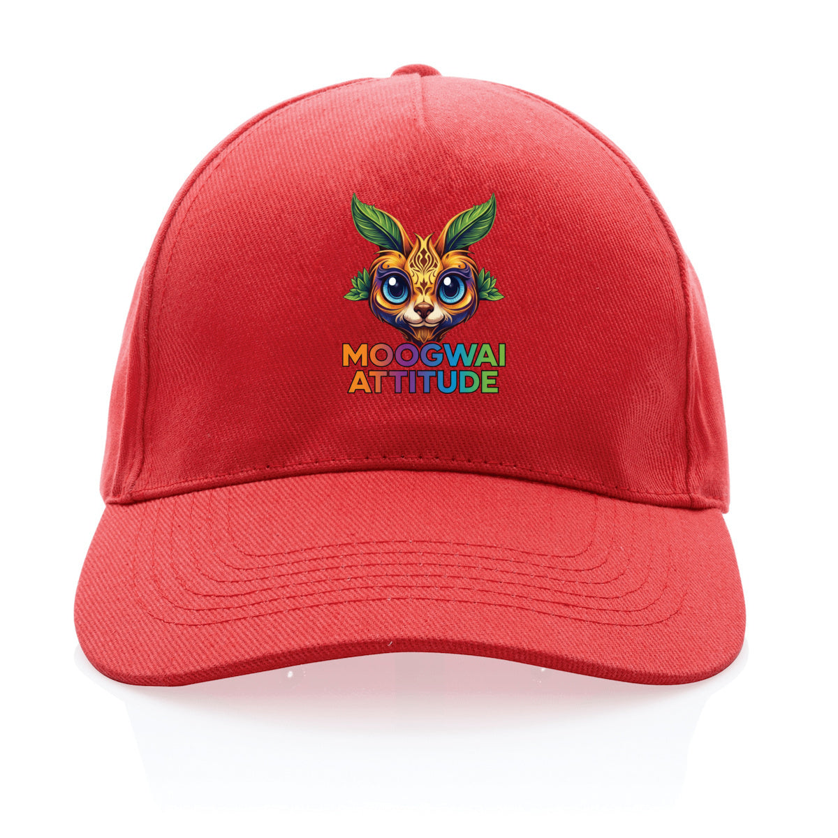 Casquette 100% recyclée avec logo Moogwai Attitude - face_1