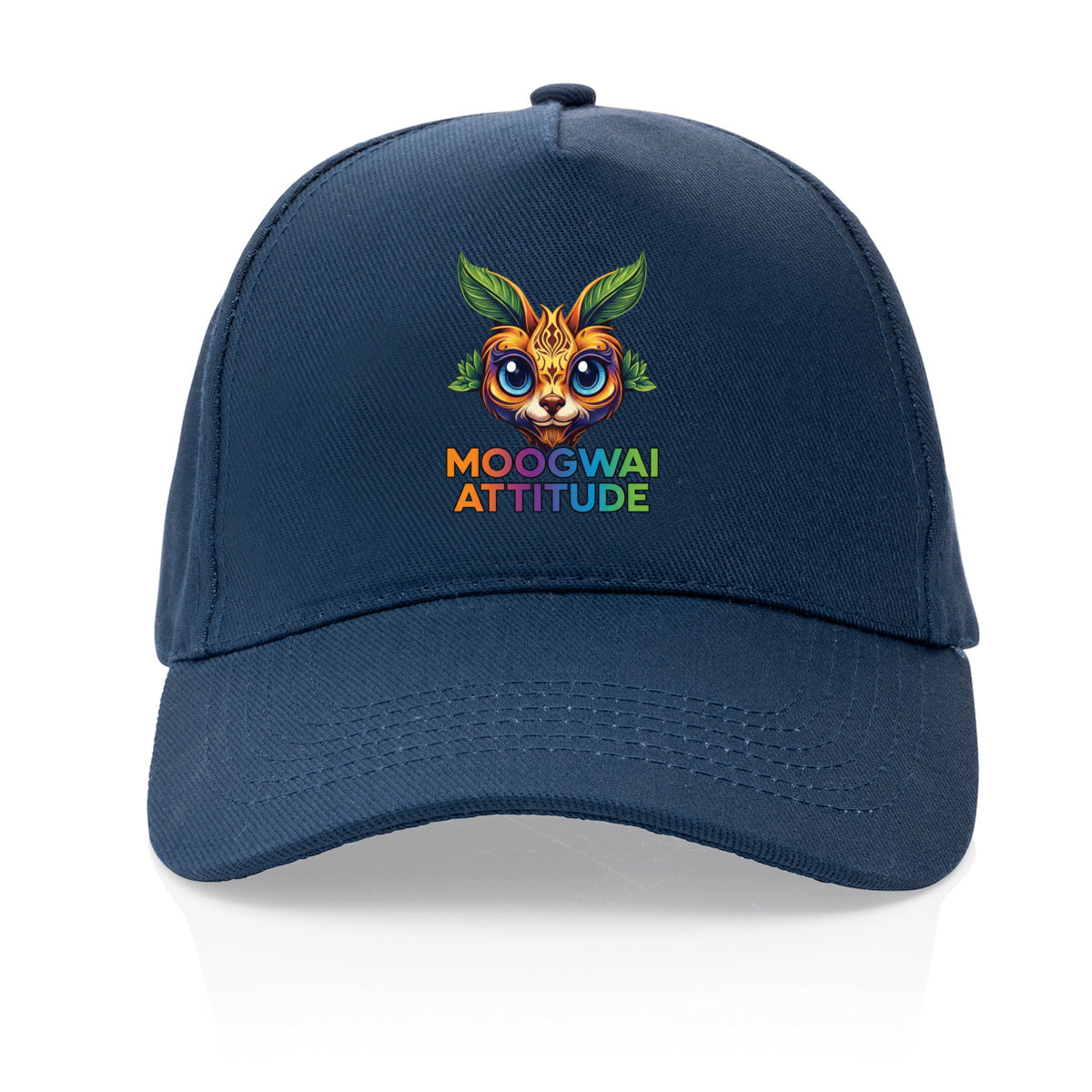 Casquette 100% recyclée avec logo Moogwai Attitude - face_2