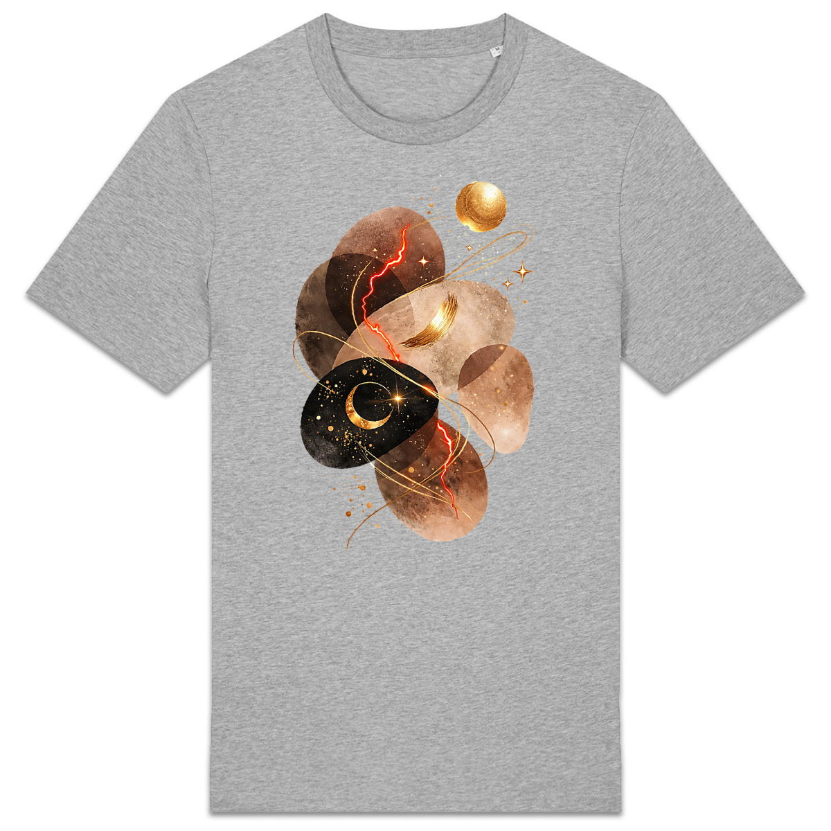 T-shirt Unisexe épais - Abstraction et Design Chic - face_2