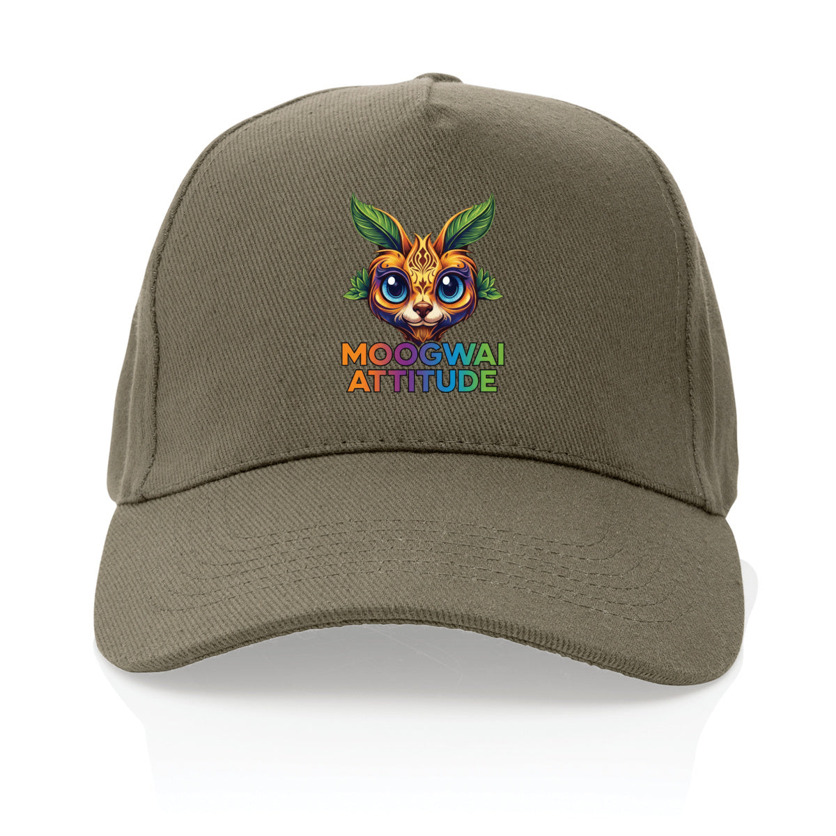 Casquette 100% recyclée avec logo Moogwai Attitude - face_3