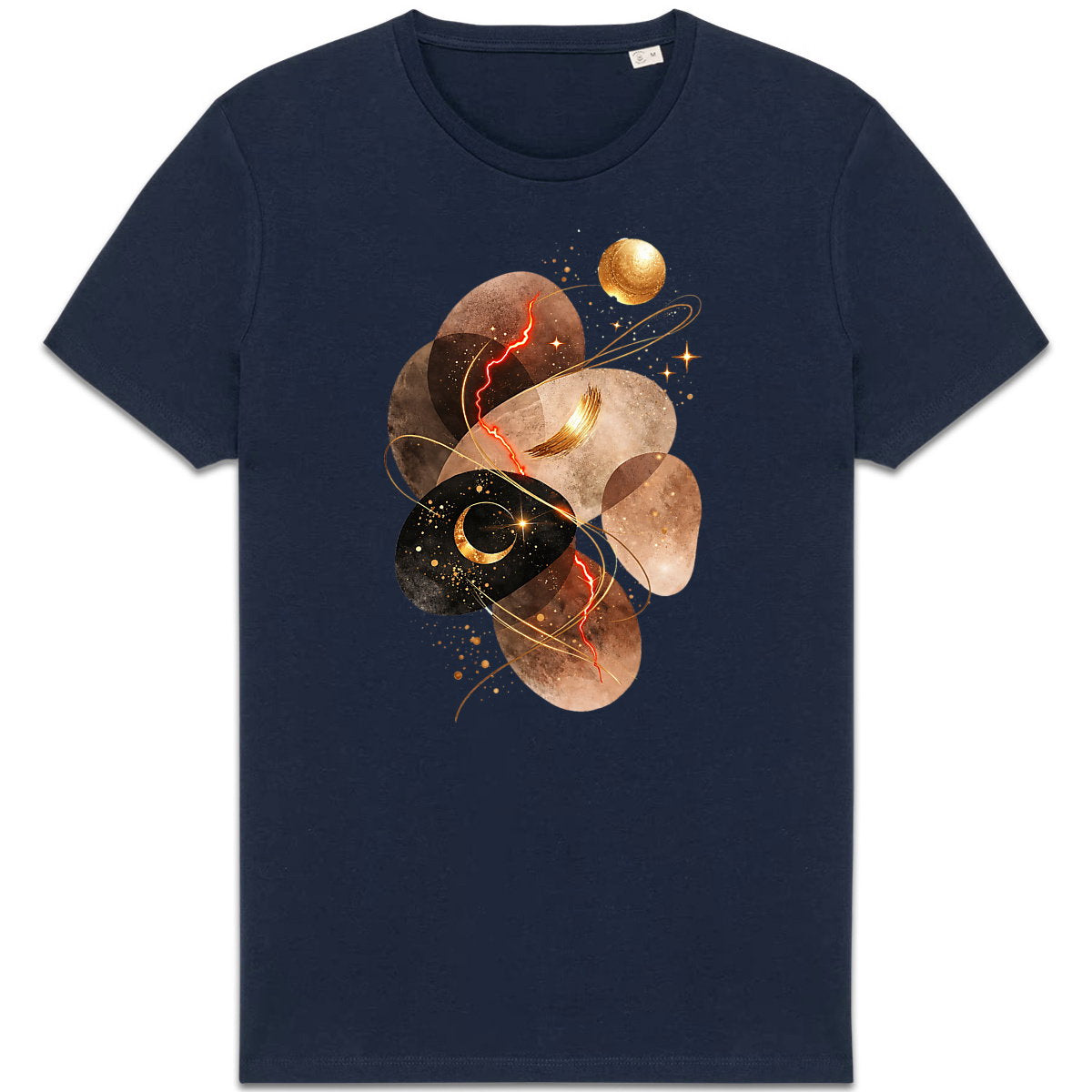 T-shirt Unisexe épais - Abstraction et Design Chic - face_3