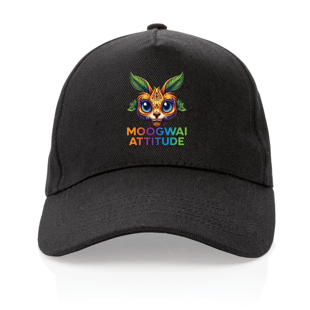 Casquette 100% recyclée avec logo Moogwai Attitude - face_4