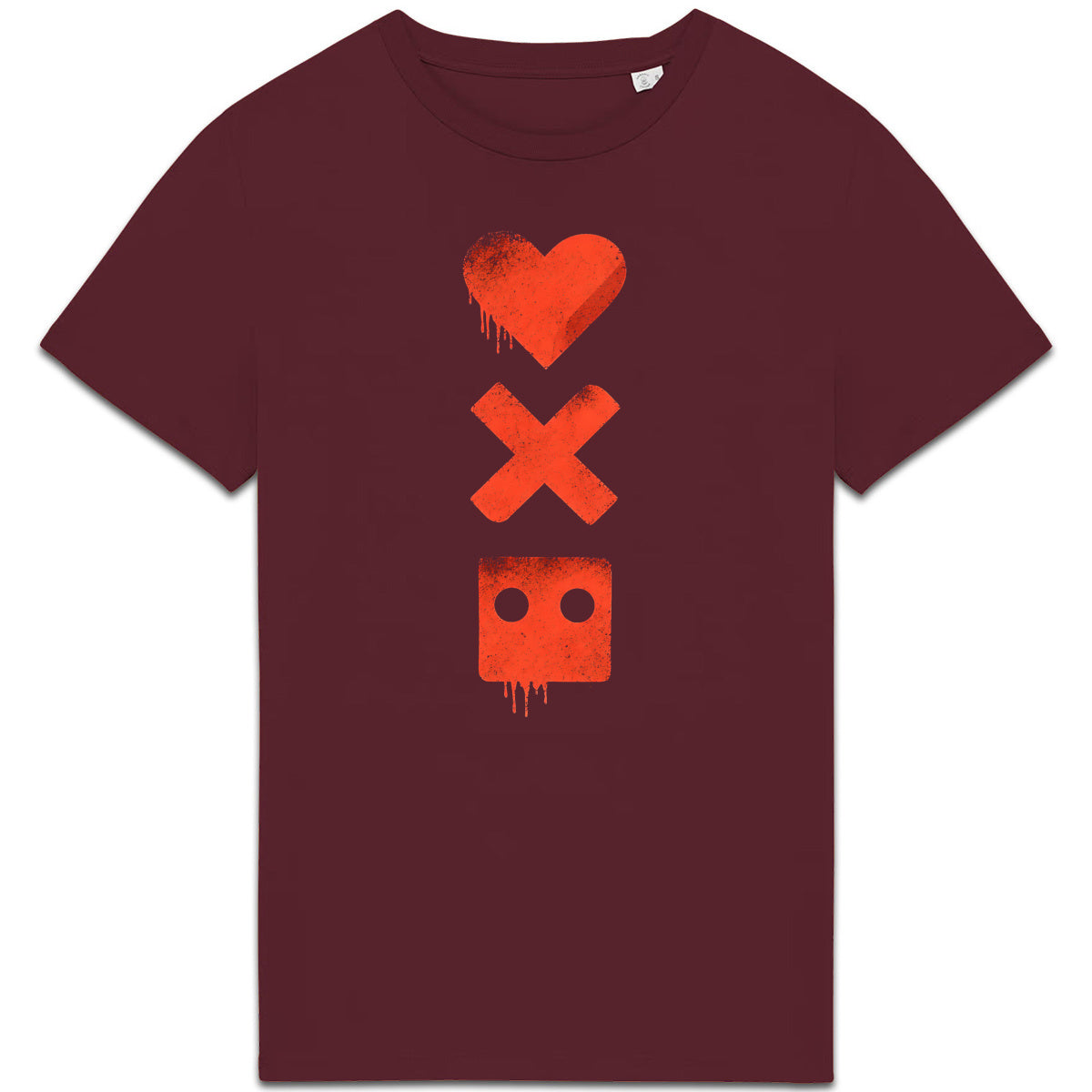 T-shirt Unisexe épais - Plongez dans la Vie et les Robots - face_4