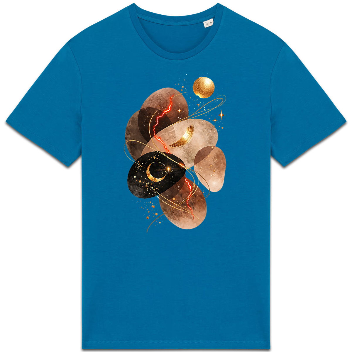 T-shirt Unisexe épais - Abstraction et Design Chic - face_5