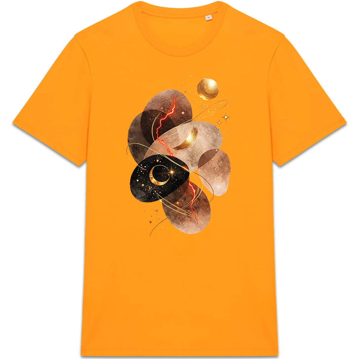 T-shirt Unisexe épais - Abstraction et Design Chic - face_7