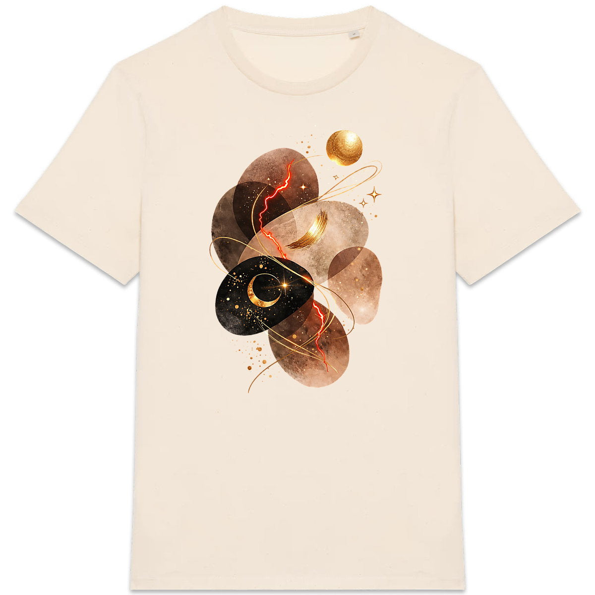 T-shirt Unisexe épais - Abstraction et Design Chic - face_9