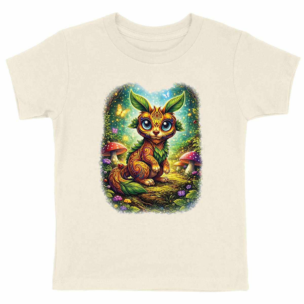 T-shirt Enfant Epais - Petit Moogwai pour un Style Unique - face_naturel