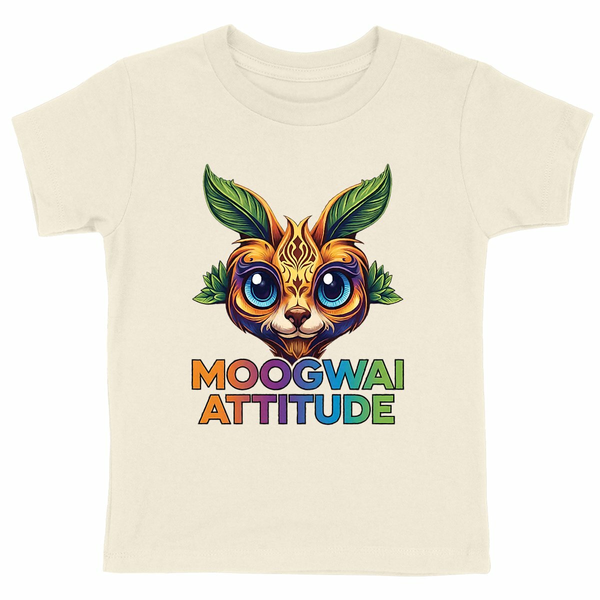 T-shirt Enfant Epais - Moogwai Attitude pour les Petits - face_naturel