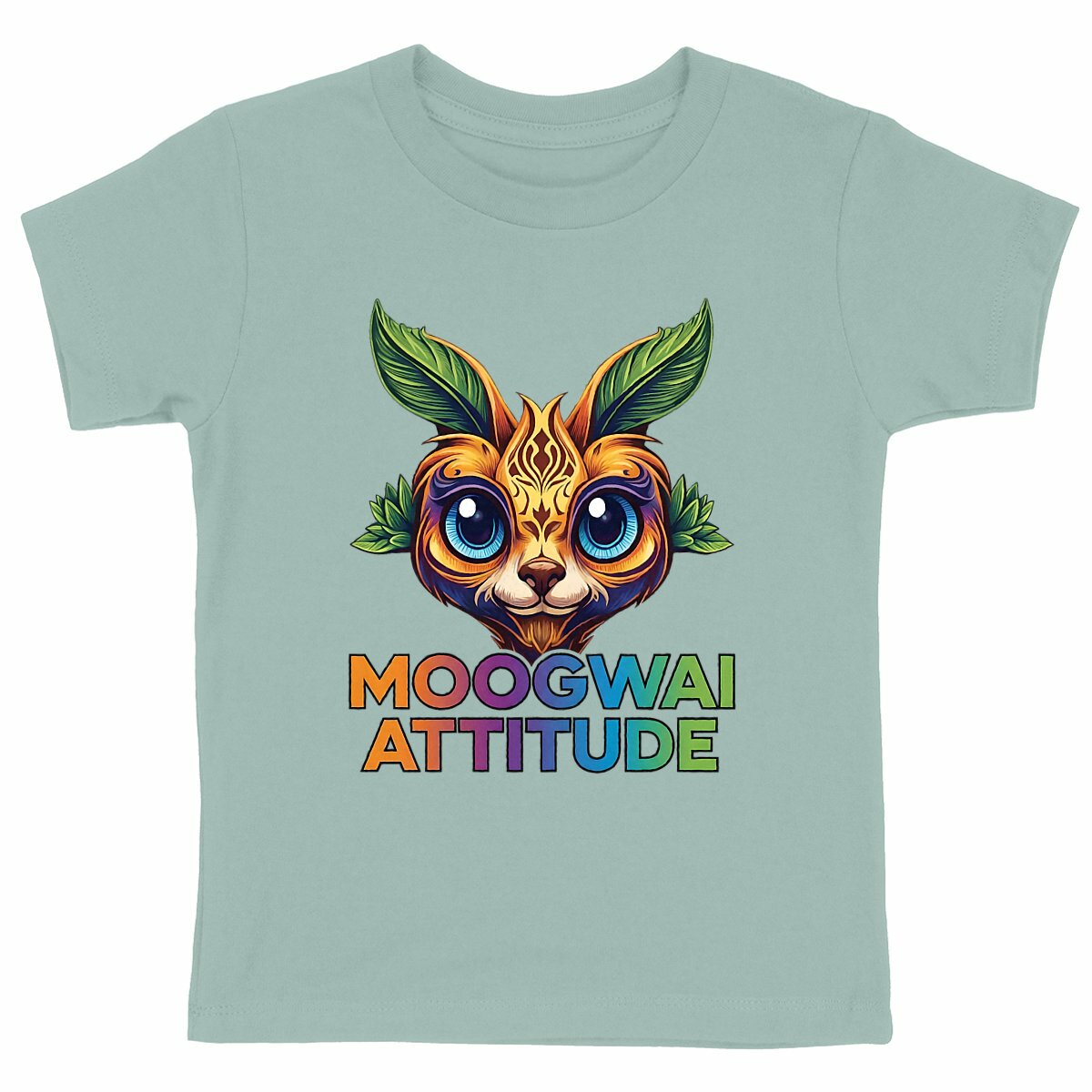 T-shirt Enfant Epais - Moogwai Attitude pour les Petits - face_vert